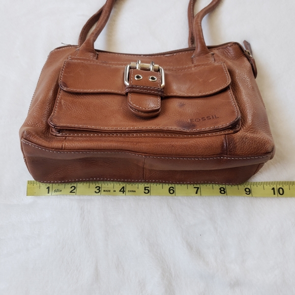 Fossil Leather Shoulder Bag - Picture 8 of 10